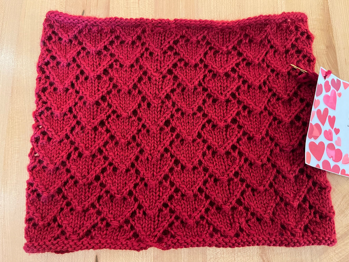 Introduction to Lace with the Circle of Love Cowl