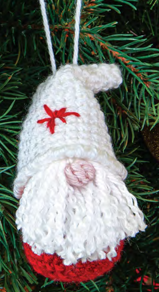Holiday Crochet Gnome Ornament Workshop
