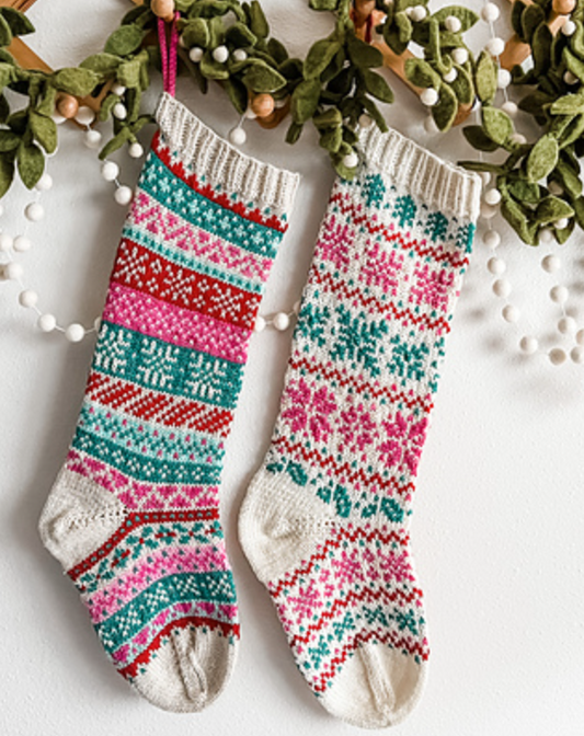 Dive into Color: Christmas Stocking Colorwork Class