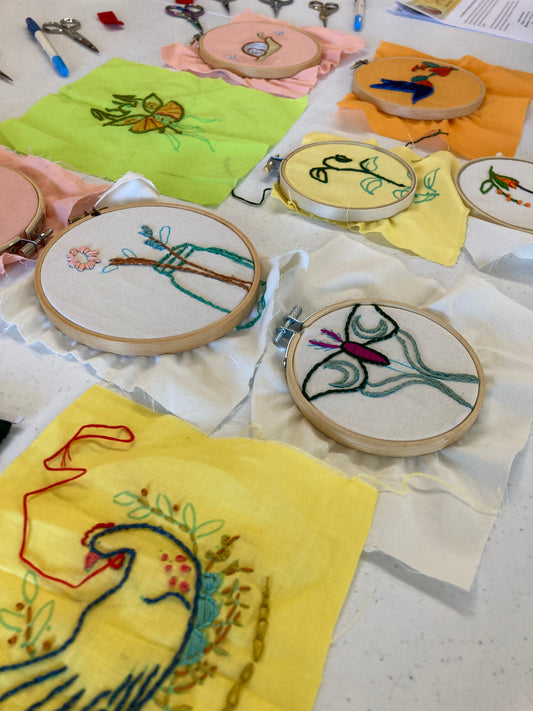 Embroidery 101 with Jenny Santa Maria