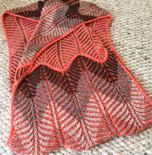 Brioche Level 2: Briochevron Scarf Group Class