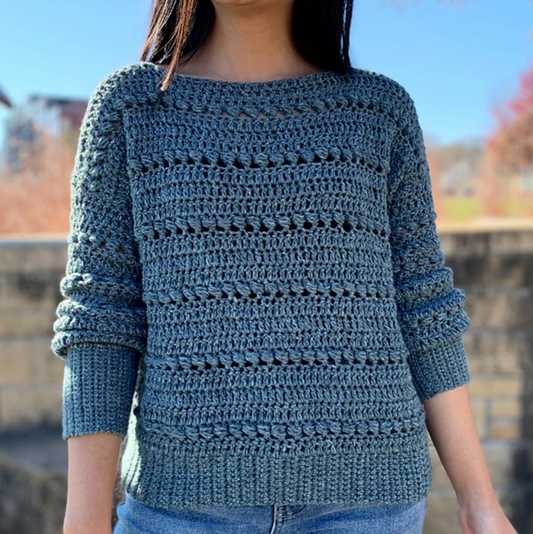 Bead Stitch Crochet Sweater Class