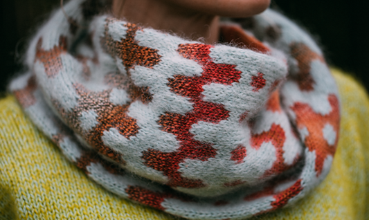 Mobius Colorwork Cowl
