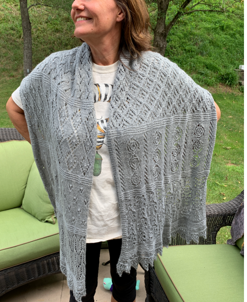 Building with Lace Shawl