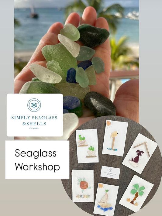 Sea Glass Art Workshop  - Thursday, September 25, 6 - 8 pm