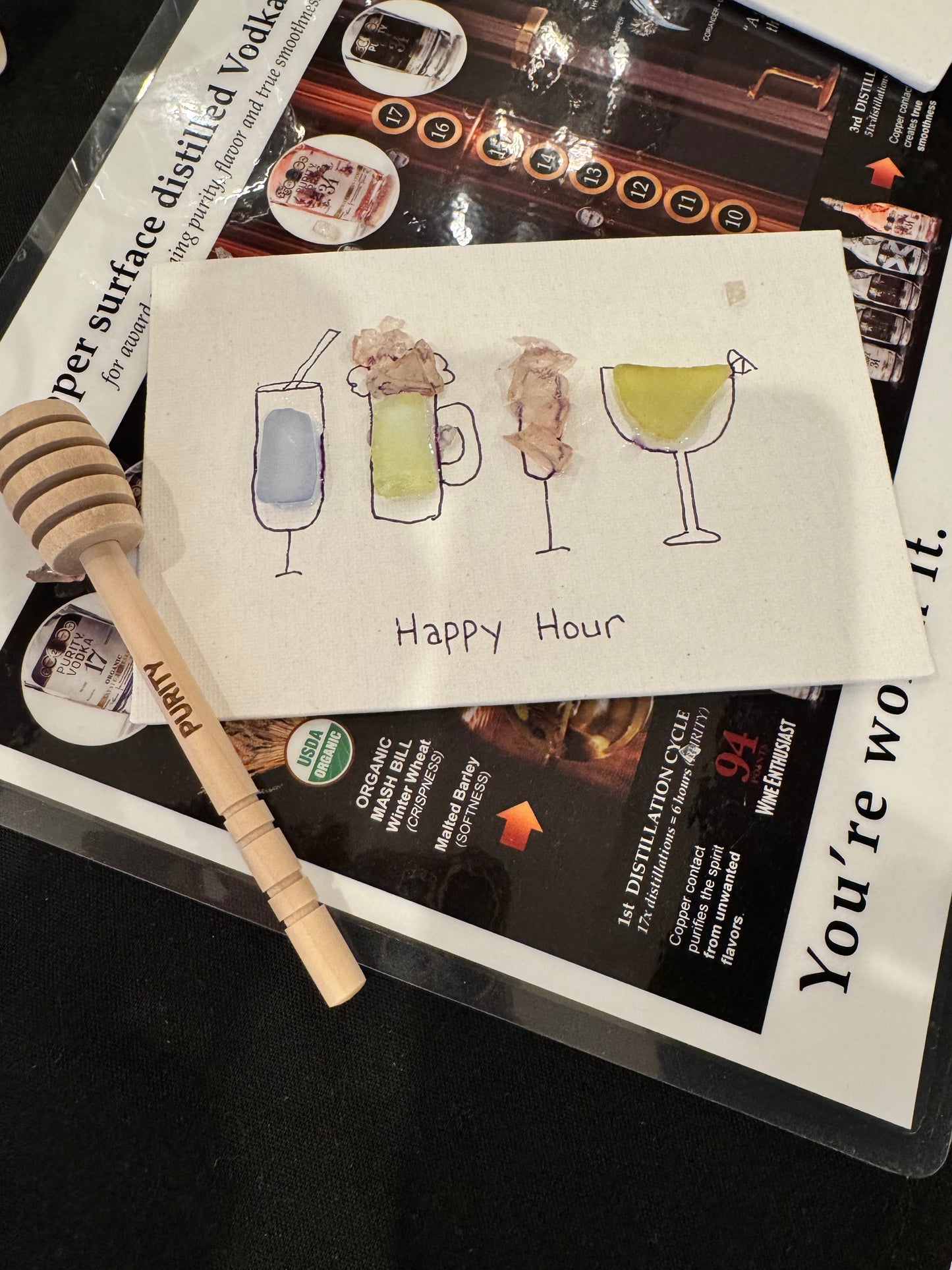 Sea Glass Art Workshop  - Thursday, September 25, 6 - 8 pm