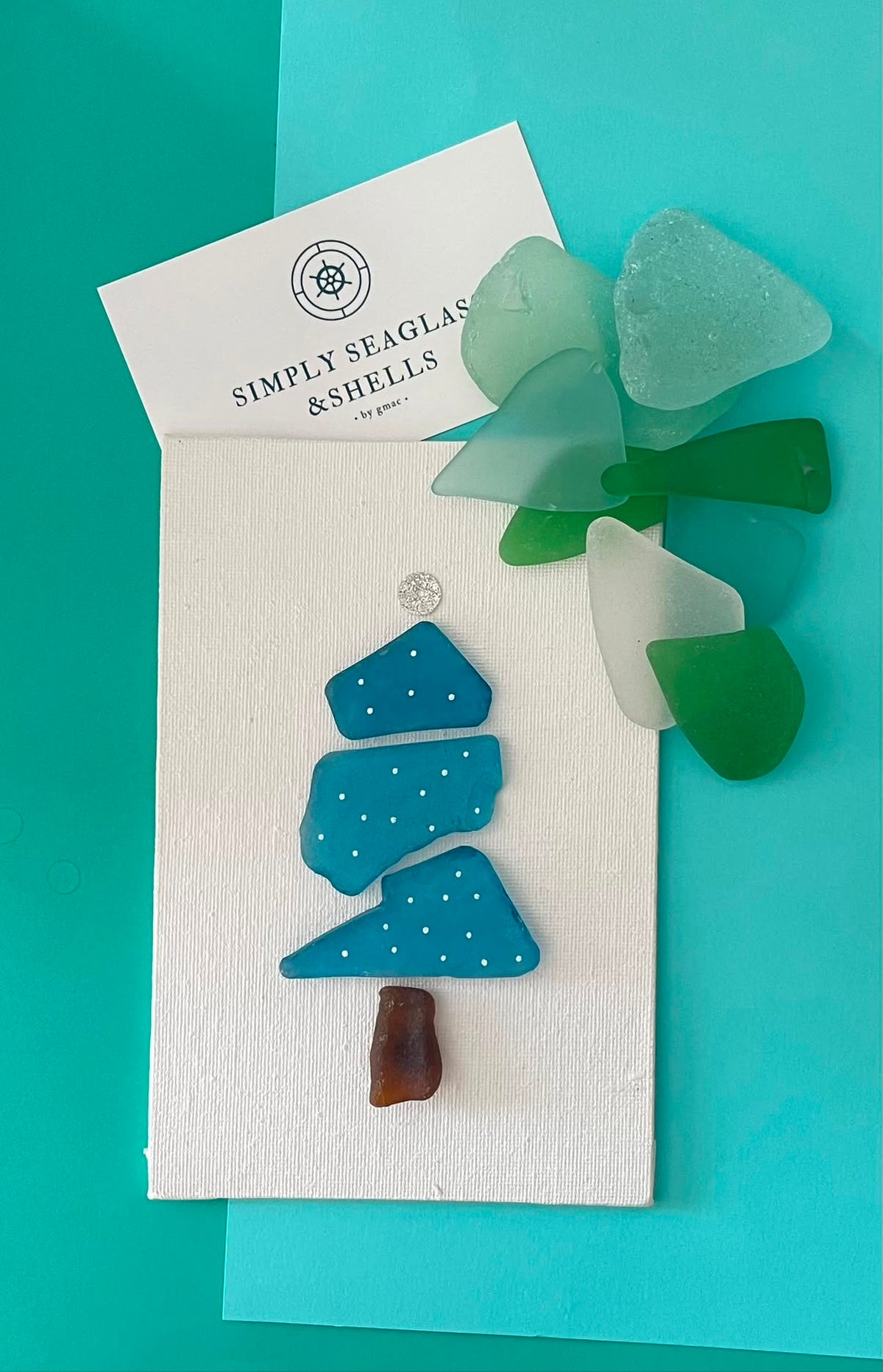 Sip & Craft: Seaglass Art Workshop Holiday Edition!