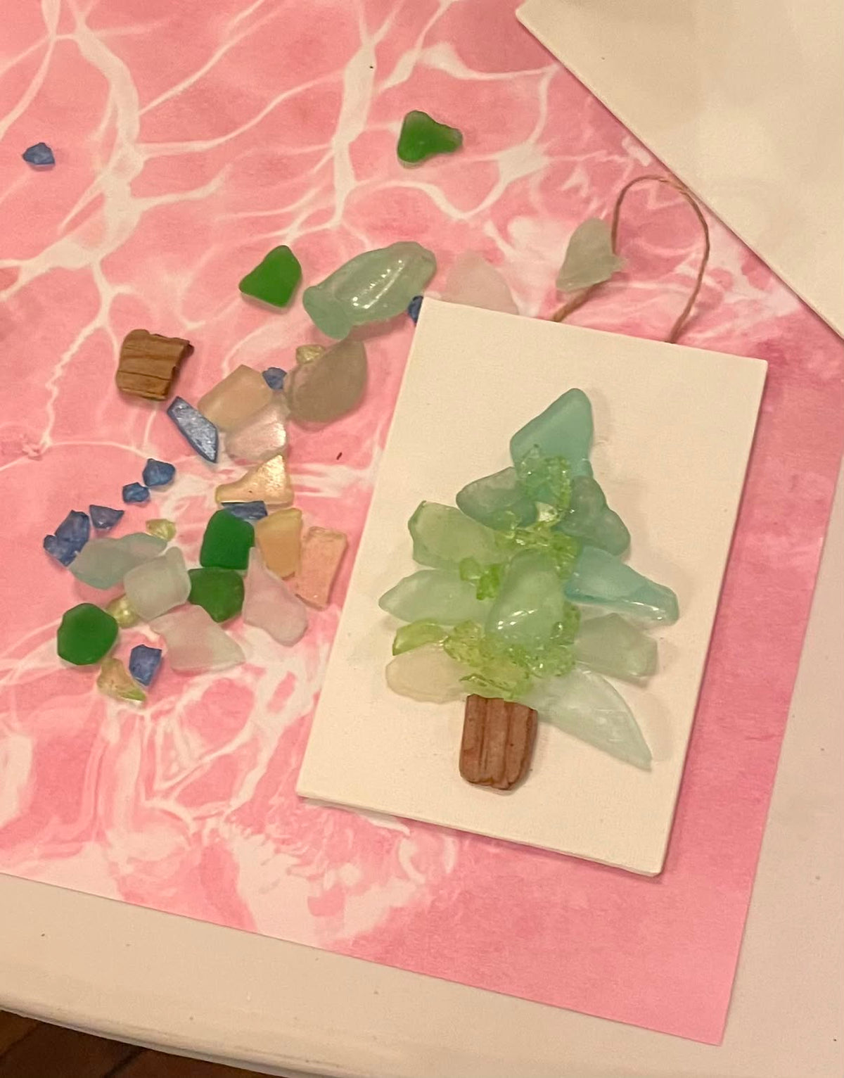Sip & Craft: Seaglass Art Workshop Holiday Edition!
